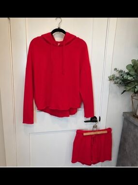 NWOT Mono B  Hooded Sweatshirt Set